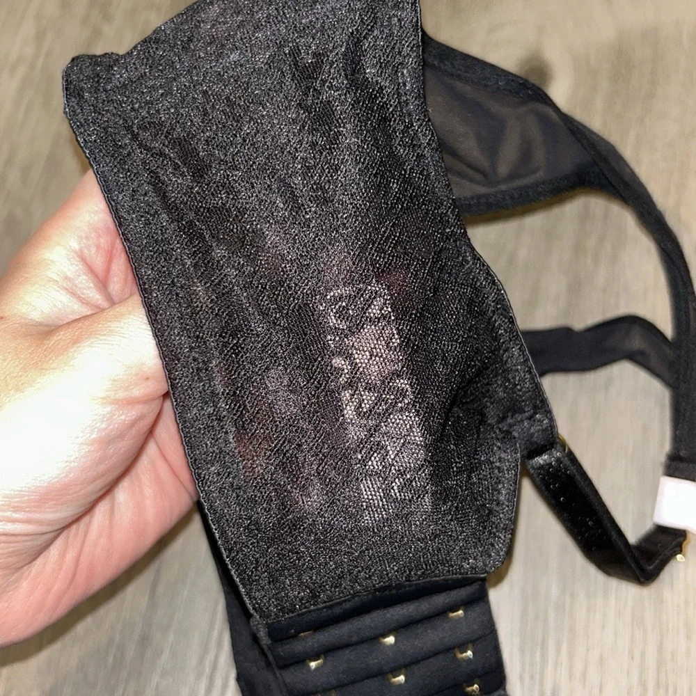Victoria’s Secret very sexy Icon mesh longline plunge bra